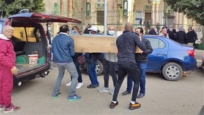 تشييع جثمان نجل محمد رضا من مسجد صلاح الدين بالمنيل |صور وفيديو