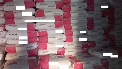تسبب كارثة انهيار المنازل.. ضبط 4.5 طن أسمنت مجهول المصدر ببورسعيد