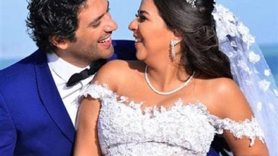 شكرًا لمن جعلني أبتسم.. إيمي سمير غانم توجه رسالة لزوجها حسن الرداد بعد ظهورهما الأخير