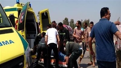 إصابة 3 أشخاص في حادث تصادم سيارتين ببورسعيد