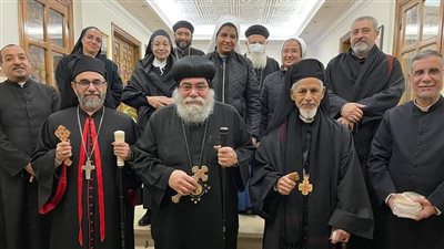 الأنبا دانيال لطفي يهنئ الكنيسة الأرثوذكسية بعيد الميلاد المجيد