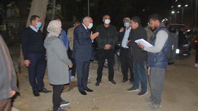محافظ الجيزة يتفقد أعمال التطوير الجارية بشارعي التحرير والنيل السياحي
