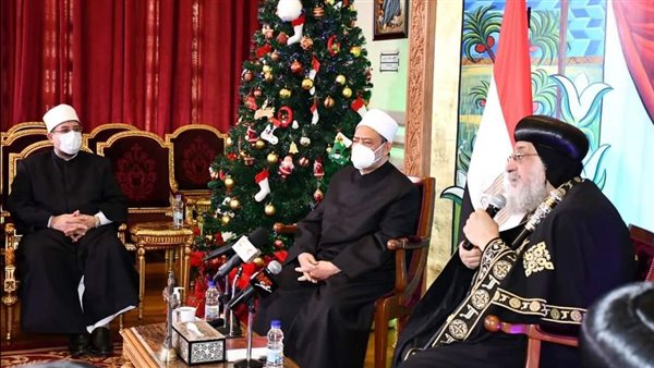 البابا تواضروس ووزير