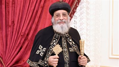 رئيس قضايا الدولة يهنئ البابا تواضروس الثاني بمناسبة عيد الميلاد المجيد
