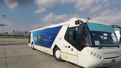 مصر للطيران تطلق حملة ترويجية لمنتدى شباب العالم | صور