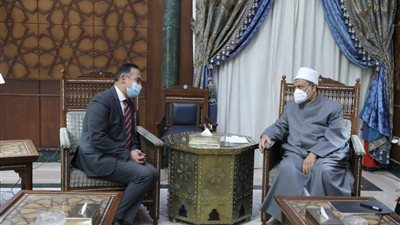 الإمام الأكبر يلتقي السفير المصري الجديد لدى صربيا