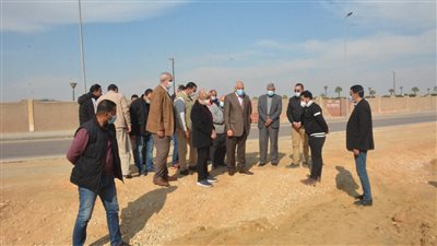 محافظ الجيزة يتفقد توسعة الطريق التبادلي من إسكندرية الصحراوي حتى محور الضبعة