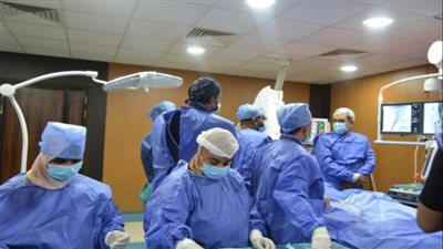 الرعاية الصحية: نجاح إجراء 17 عملية قسطرة قلبية في يوم واحد بمستشفى طيبة التخصصي بالأقصر
