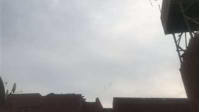 بالتزامن مع احتفالات عيد الميلاد.. تكاثر الغيوم والسحب في سماء الدقهلية