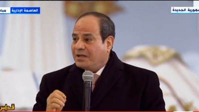 السيسي: الرجال بتتوزن في المواقف الصعبة وخلوا بالكم من قداسة البابا
