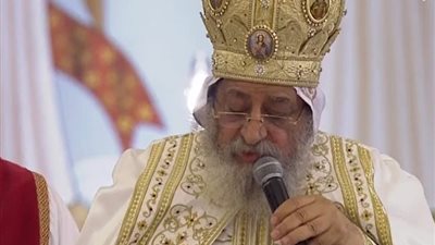 البابا عن السيسي: نصلي أن يعطيه الله الصحة ويحفظ بلادنا مصر الغالية