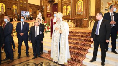 الاستجابة للنور والسعي نحوه والتمتع به.. رسائل الميلاد في عظة قداس الميلاد بكاتدرائية العاصمة الإدارية