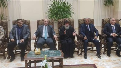 محافظ بني سويف يزور عددا من الكنائس والأديرة لتهنئة الإخوة المسيحيين بعيد الميلاد المجيد | صور