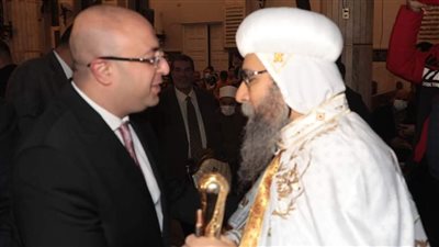 محافظ بني سويف والقيادات الأمنية يشهدون قداس عيد الميلاد بمطرانية ببا | فيديو