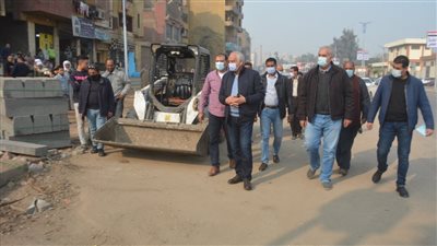 محافظ الجيزة يتفقد أعمال التطوير بأحياء العجوزة والدقى وجنوب الجيزة