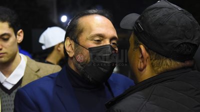 منهم منير ومحمد فؤاد.. حضور كبير لنجوم الفن والإعلام لعزاء أحمد الحجار بالحامدية الشاذلية | صور 