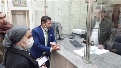  مستشار وزير المالية يتابع سير العمل بالخزانة العامة والمأموريات المدمجة 