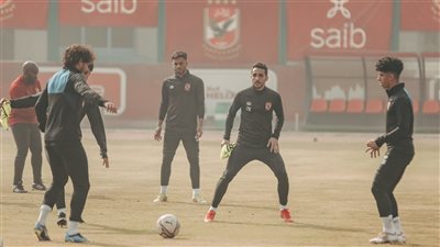 أشغال بدنية شاقة وتقسيمة قوية للاعبي الأهلي استعدادًا لكأس الرابطة