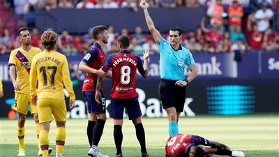 ترتيب الدوري الإسباني بعد تعادل برشلونة أمام أوساسونا