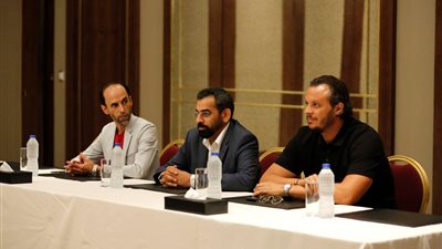 سالم الشامسي يدعم بيراميدز قبل نهائي كأس مصر (صور)