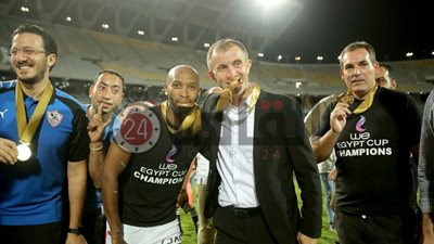 ميتشو يعلق على فوزه بأول بطولة مع الزمالك