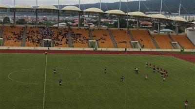 التعادل السلبي يحسم الشوط الأول من مباراة الأهلي وكانو سبورت