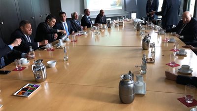 رئاسة الجمهورية الألمانية تستقبل وفد من الجامعة الألمانية في مصر (صور)