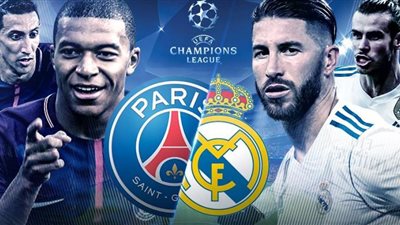 موعد مباراة باريس سان جيرمان ضد ريال مدريد فى دوري أبطال أوروبا.. التشكيل والقنوات الناقلة