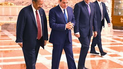 عاجل| السيسي يستقبل عبد الله حمدوك.. ويؤكد على دعم مصر لأمن واستقرار السودان