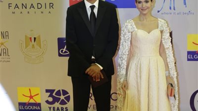 مروان حامد وأمير رمسيس وانتشال التميمي على الريد كاربت بمهرجان الجونة (صور)