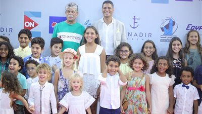 حضور ملفت للأطفال على السجادة الحمراء لفيلم الانيميشن “الفارس والأميرة” (صور)