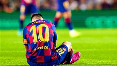 برشلونة يعلن حجم إصابة ميسي (صورة)