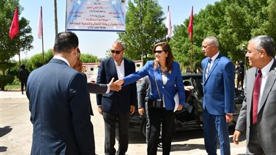 وزيرة التخطيط تتفقد عدد من المشروعات بقنا وتفتتح قصر الأمير يوسف كمال