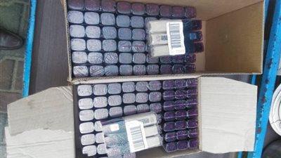 ضبط 710 عبوة من مستحضرات التجميل فرنسية الصنع قبل تهريبها من جمارك سفاجا