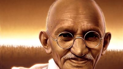 في ذكر ميلاده.. مجهولون يسرقون رماد”غاندي” وتشويه ملصقات تحمل صورته