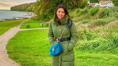 تعرف على أسباب تواجد رانيا يوسف في الدنمارك (صورة)