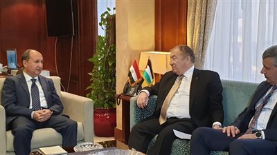 عمرو نصار يبحث مع وزير الاقتصاد الفلسطيني تعزيز العلاقات التجارية والصناعية بين البلدين