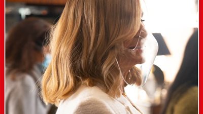 بـ الفيس شيلد.. يسرا تبدأ تصوير مسلسلها الرمضاني أحلام سعيدة |صور