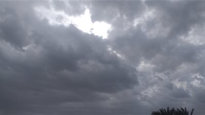 سحب ضبابية وأمطار خفيفة بمحافظة سوهاج | صور
