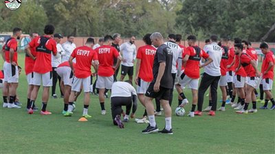 مران منتخب مصر.. إحماء استشفائي لـ أبو جبل والشناوي يواصل برنامجه العلاجي