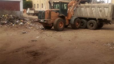 رفع 135 طن قمامة ومخلفات صلبة من شوارع المنيا