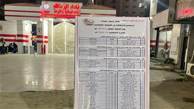  أسماء المرشحين لانتخابات مجلس إدارة نادي الزمالك 