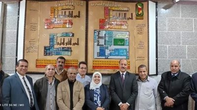 طلاب ينفذون دليلًا إرشاديًا بمديرية التربية والتعليم بسوهاج