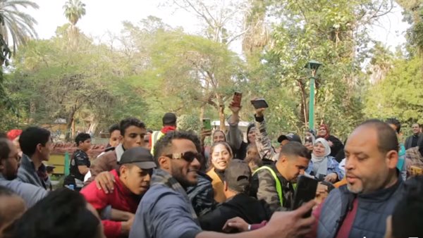 محمد رمضان في كواليس