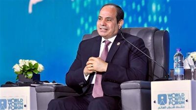 الآلاف يصطفون لتحية السيسي عقِب خروجه من جلسة المناخ بمنتدى شباب العالم | بث مباشر