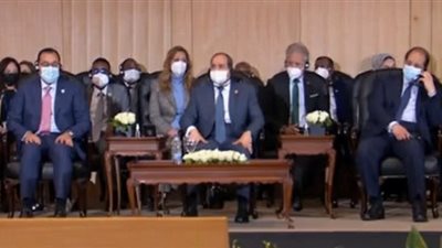 مدبولي ومشيرة خطاب أبرز حضور جلسة نموذج محاكاة مجلس حقوق الإنسان الدولي