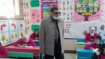 انتظام امتحانات النقل بمدارس مدينة بور فؤاد | صور