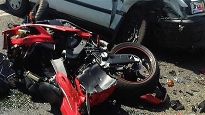 إصابة شاب بنزيف في المخ في حادث انقلاب دراجة بخارية في الدقهلية