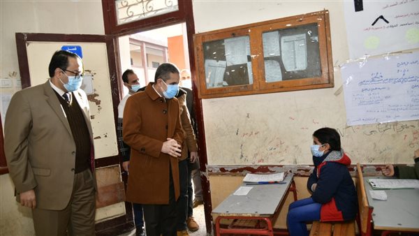 محافظ الغربية يتابع