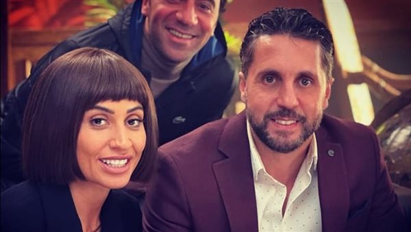 هشام ماجد ودينا الشربيني